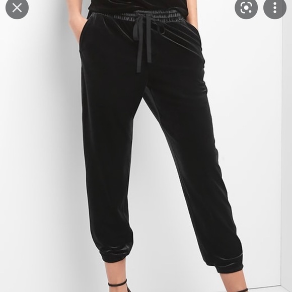 GAP Pants - GAP | Velvet Jogger Pants, L NWT